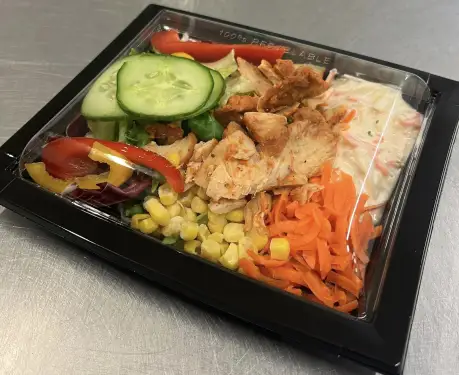 Click Here To Enlarge This Photo Of Salads and Pasta Boxes